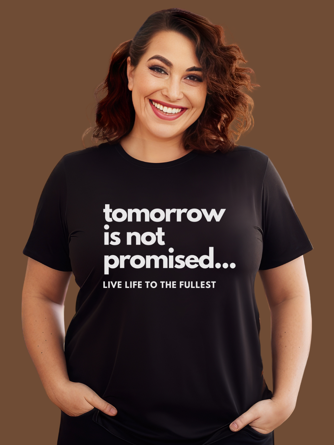 TOMORROW IS NOT PROMISED T-Shirt- Black