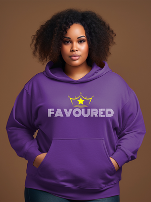 FAVOURED Hoodie- Purple