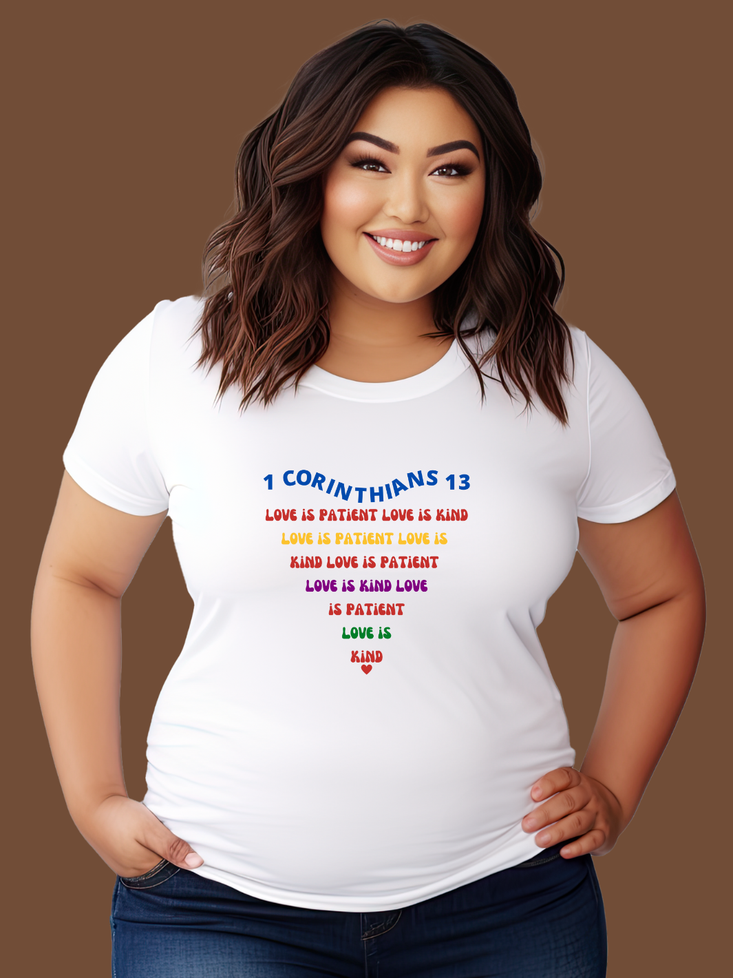 LOVE IS PATIENT T-Shirt- Black